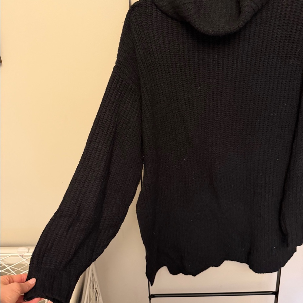 Black Free People Turtleneck Sweater - Picture 2 of 3